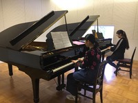 ドキドキワクワク♡♡明日はピアノ発表会♪♪の前に自主練！ 2018/03/23 21:49:53