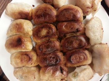 ホワイト餃子。