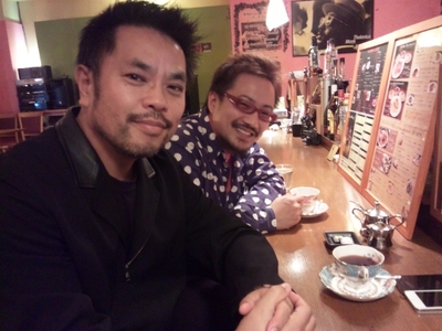 ☆「池田聡」さんが「Cafe明日の地図」へ来られました