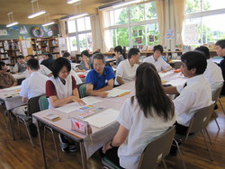 知覧中学校教員カラーセラピー研修会参加お礼