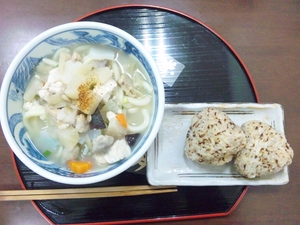 今日のお昼は