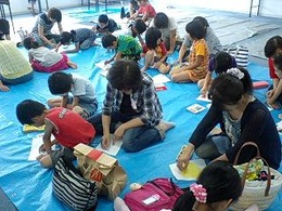 鹿児島県内外での家庭教育学級(カラーセラピー)