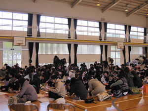 鹿児島市皇徳寺台宮川小学校 親子のカラーワークお礼