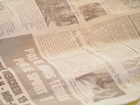 フランスの新聞に・・・