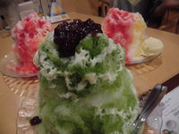 カキ氷と花火大会