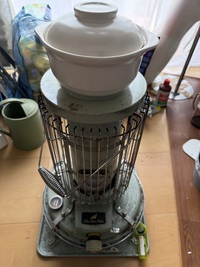 ストーブ再登場