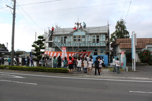 ☆出水市で、餅まきを行いました!!