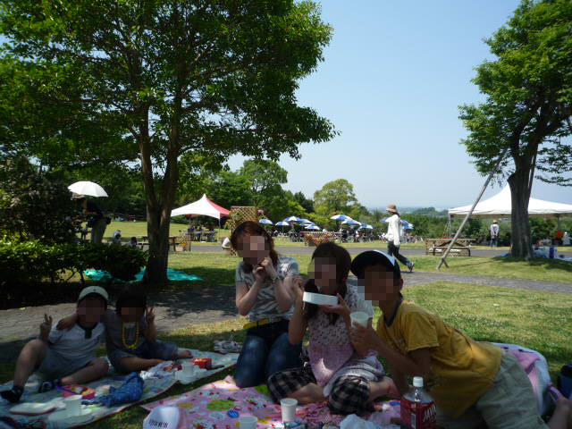 kittys in バラ園