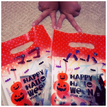 娘2号からのhappyハロウィン♪
