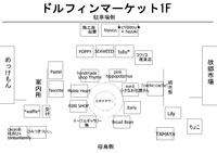 第３５回ドルフィンマーケットブース配置図