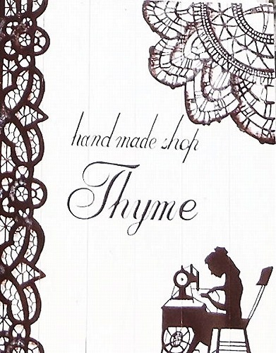 出店者のご紹介【hand made shop Thyme】