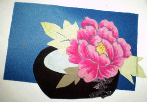 春の花うつし　　浮き花