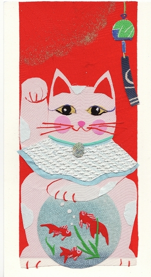 涼招き猫