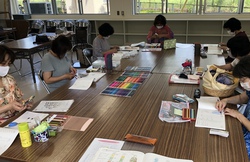 武田上公民館・パーソナルカラー自主講座
