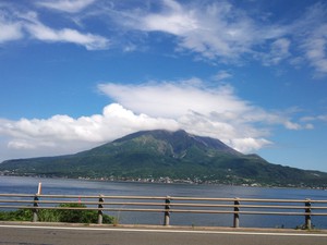 クッキリ桜島