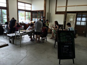8月のえきカフェしました! 8月のえきカフェしました!
