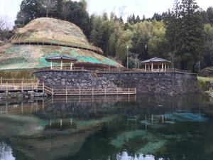 天下の名水 丸池湧水 天下の名水 丸池湧水
