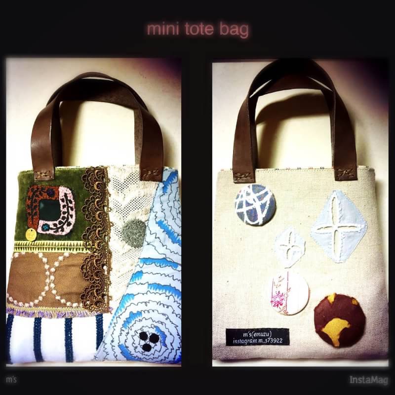 mini tote bag