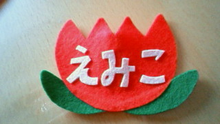 保育園児へのカラー