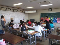 家庭教育学級でのカラー講話お礼