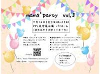 mams partyにてコサージュ販売します☆