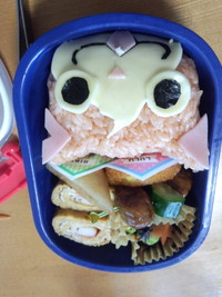 キャラ弁　妖怪ウォッチ　ジバニャン
