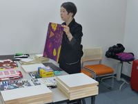 ファブリックパネル講座呼んで頂きました♪