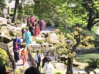 曲水の宴＠仙厳園 2014/04/08 16:41:11