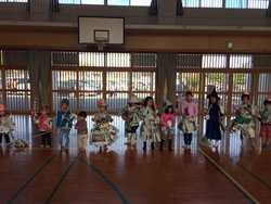 今年も谷山北公民館での「親子でenjoy English！」実習