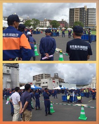 鹿児島市消防操法大会 2017/07/10 22:25:00