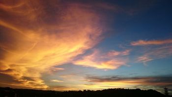 ☆夕焼け雲と桜島と満月 ☆夕焼け雲と桜島と満月