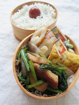 主人のお弁当。