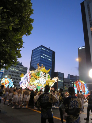 大分のお祭り。