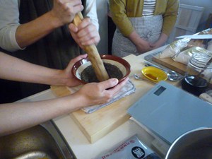 内原由季さんのお菓子教室。