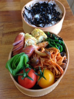 主人のお弁当。