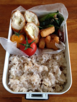 主人のお弁当。