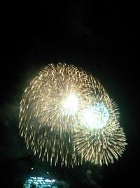 サマーナイト花火大会に行きました。 2008/08/24 15:31:01