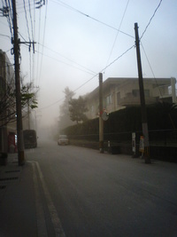 すっごい灰。。。 2009/04/11 06:10:46