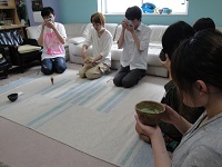 ６月１３日の茶道クラス 2013/06/14 13:10:49