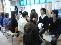 バスツアーの準備が始まりました。 2009/04/11 05:55:40