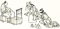 北斎漫画に見る江戸時代の仕事と衣裳⑯