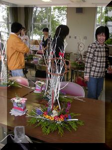 アレンジ教室 in 紫原小