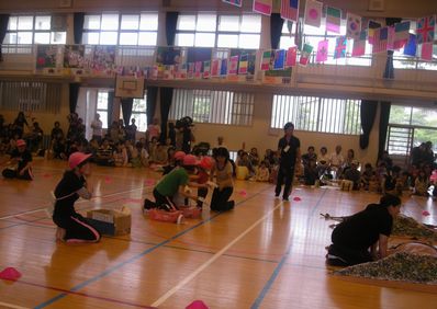 初めての運動会 “がんばりマン”