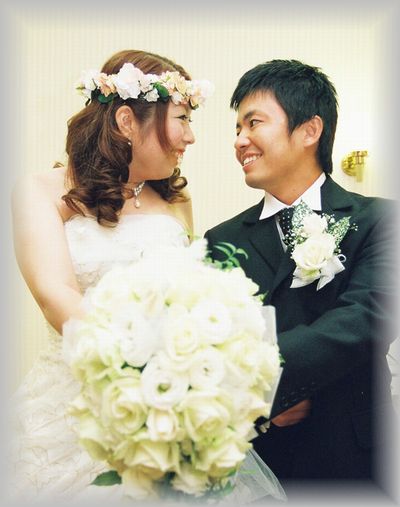 しょうこさん 結婚式の写真をいただきました!