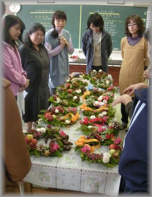 リース教室　in 清水中