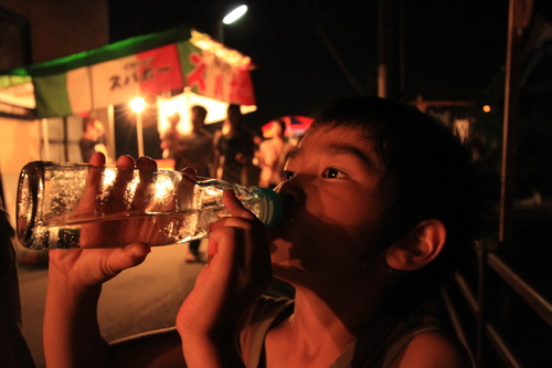 竹田神社の夏祭り。