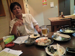最終?打ち合わせ。ひだかさんと。