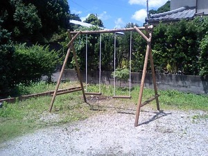 DIYで『ブランコ』作りました(^^)v