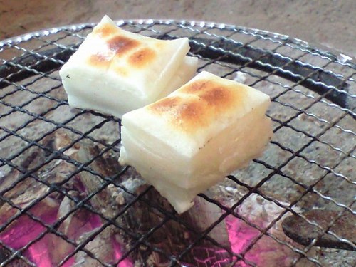 餅焼けた♪
