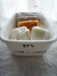 離乳食。